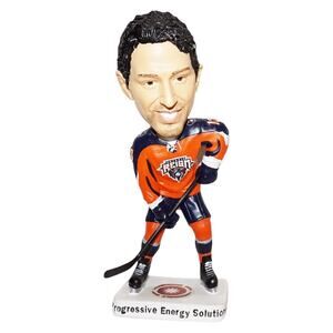 Vintage Jon Francisco 7" Figurine - Ontario Reign Hockey Bobblehead Figure